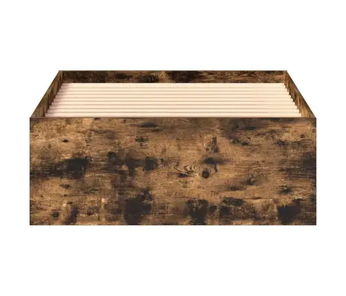 Voodiraam, Suitsutatud Tamm, 90 X 190 Cm