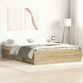 Gultas Rāmis, Ozolkoka Krāsā, 120X200 Cm Vidaxl Gultas Rāmis, Ozolkoka Krāsā, 120X200 Cm Vidaxl