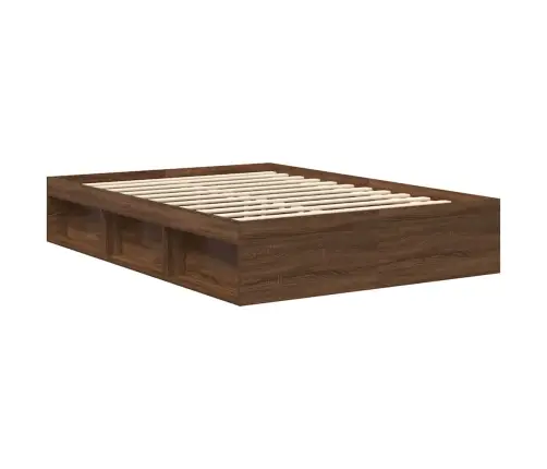 Voodiraam, Pruun Tamm, 120 X 200 Cm