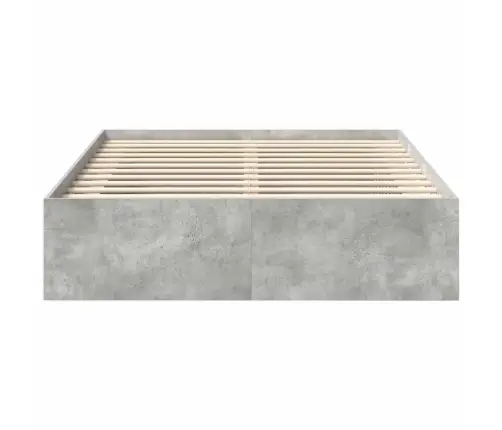Gultas Rāmis, Betonpelēks, 160X200 Cm Vidaxl Gultas Rāmis, Betonpelēks, 160X200 Cm Vidaxl