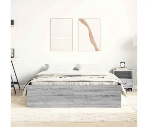 Voodiraam, Hall Sonoma Tamm, 160 X 200 Cm