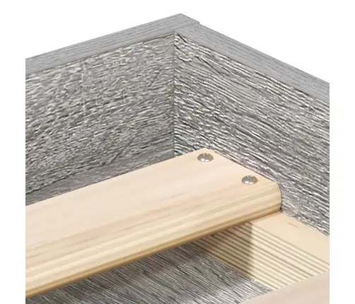 Voodiraam, Hall Sonoma Tamm, 160 X 200 Cm