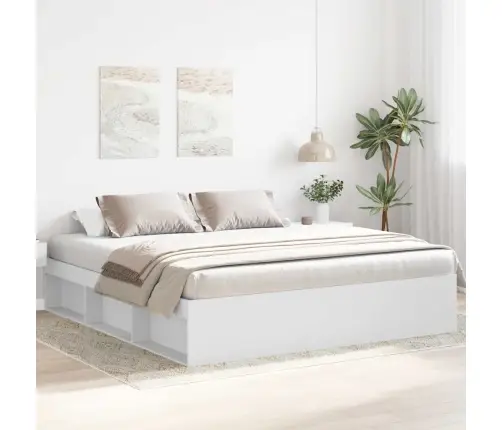 Lovos Rėmas, Baltos Spalvos, 180X200cm Itin Didelis