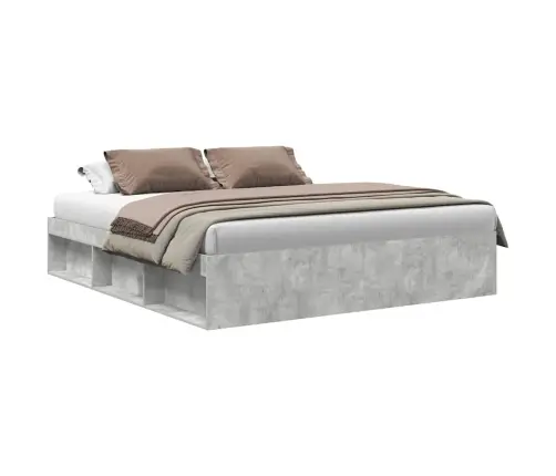 Lovos Rėmas, Betono Pilkos Spalvos, 200X200Cm