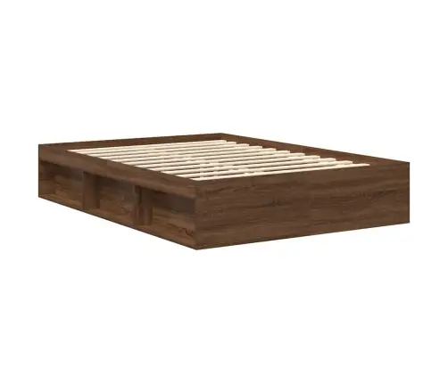 Voodiraam, Pruun Tamm, 120 X 190 Cm