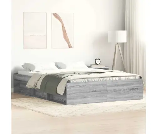 Lovos Rėmas, Pilkos Ąžuolo Spalvos, 140X190Cm