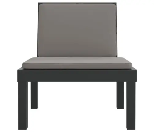 Sodo Poilsio Komplektas Su Pagalvėlėmis, 3 Dalių, Antracito, Pp