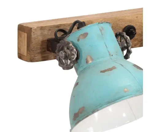 Sienas Lampa, 25 W, Bružāti Zila, 90X25 Cm E27 Vidaxl