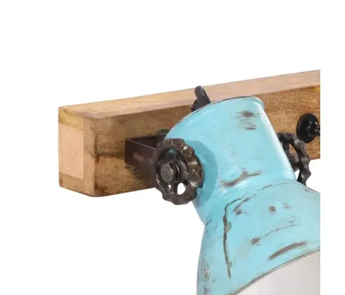 Sienas Lampa, 25 W, Bružāti Zila, 65X25 Cm E27 Vidaxl