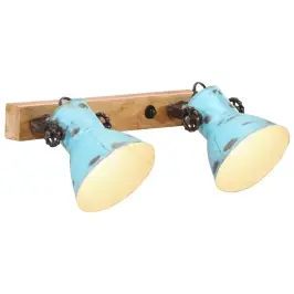 Sienas Lampa, 25 W, Bružāti Zila, 45X25 Cm E27 Vidaxl