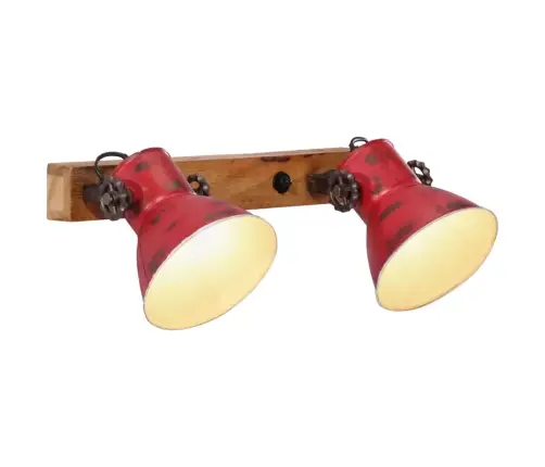 Sienas Lampa, 25 W, Bružāti Sarkana, 45X25 Cm E27 Vidaxl