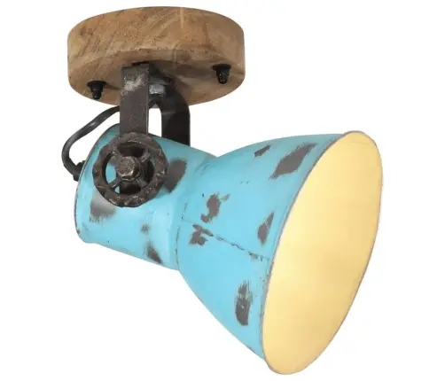 Sienas Lampa, 25 W, Bružāti Zila, 11,5X11,5X25 Cm, E27 Vidaxl