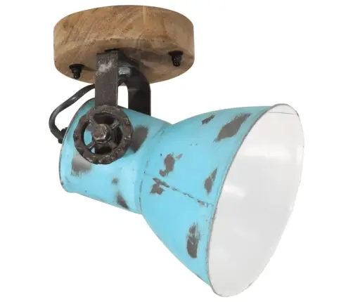 Sienas Lampa, 25 W, Bružāti Zila, 11,5X11,5X25 Cm, E27 Vidaxl