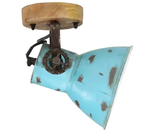 Sienas Lampa, 25 W, Bružāti Zila, 11,5X11,5X25 Cm, E27 Vidaxl