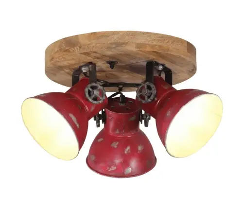 Sienas Lampa, 25 W, Bružāti Sarkana, 35X35X25 Cm, E27 Vidaxl