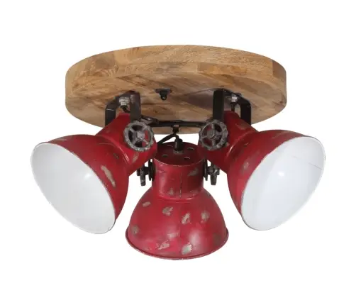 Sienas Lampa, 25 W, Bružāti Sarkana, 35X35X25 Cm, E27 Vidaxl