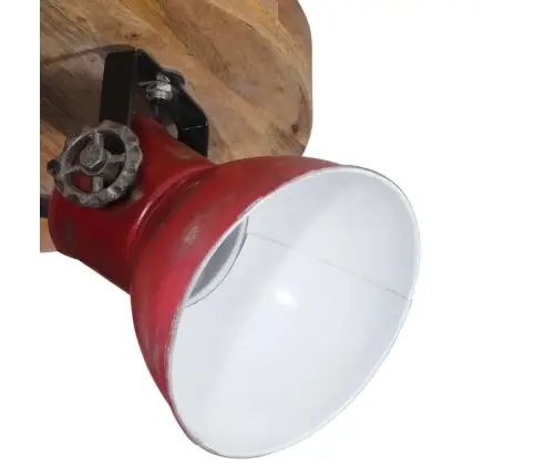 Sienas Lampa, 25 W, Bružāti Sarkana, 35X35X25 Cm, E27 Vidaxl