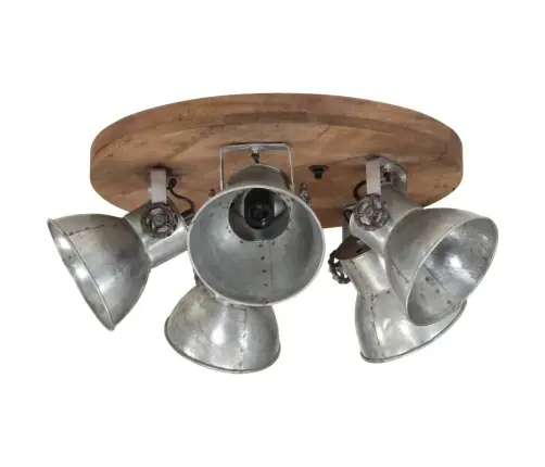 Sienas Lampa 25 W, Vintāžas, Sudraba Krāsa, 50X50X25 Cm, E27 Vidaxl