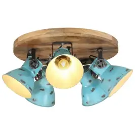 Sienas Lampa, 25 W, Bružāti Zila, 50X50X25 Cm, E27 Vidaxl