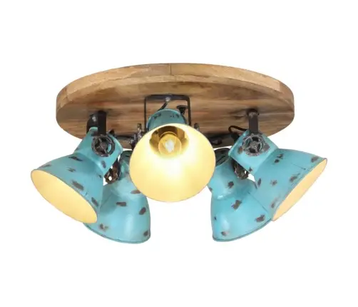 Sienas Lampa, 25 W, Bružāti Zila, 50X50X25 Cm, E27 Vidaxl