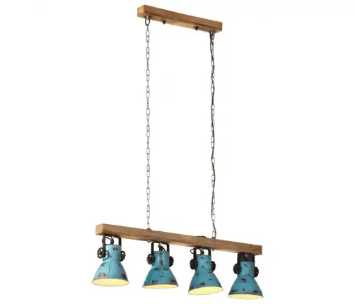Sienas Lampa, 25 W, Bružāti Zila, 90X24X111 Cm, E27 Vidaxl