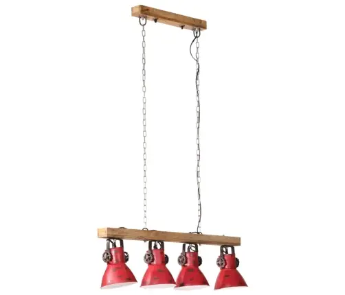 Sienas Lampa, 25 W, Bružāti Sarkana, 90X24X111 Cm, E27 Vidaxl