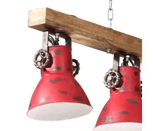 Sienas Lampa, 25 W, Bružāti Sarkana, 90X24X111 Cm, E27 Vidaxl