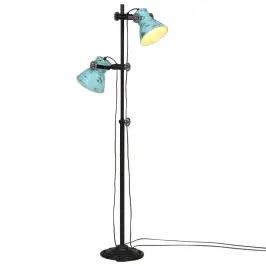 Grīdas Lampa, 25 W, Bružāti Zila, 25X25X90/140 Cm E27 Vidaxl