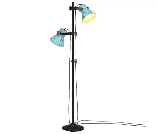 Grīdas Lampa, 25 W, Bružāti Zila, 25X25X90/140 Cm E27 Vidaxl