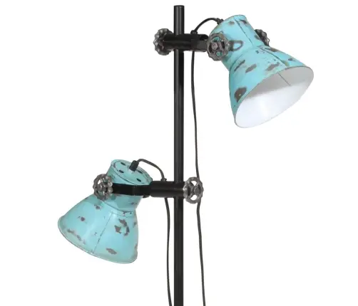 Grīdas Lampa, 25 W, Bružāti Zila, 25X25X90/140 Cm E27 Vidaxl