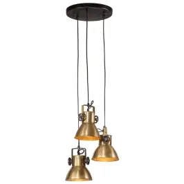 Griestu Lampa 25 W, Antīka Misiņa Krāsa, 30X30X100 Cm, E27 Vidaxl Griestu Lampa 25 W, Antīka Misiņa Krāsa, 30X30X100 Cm, E27 Vidaxl