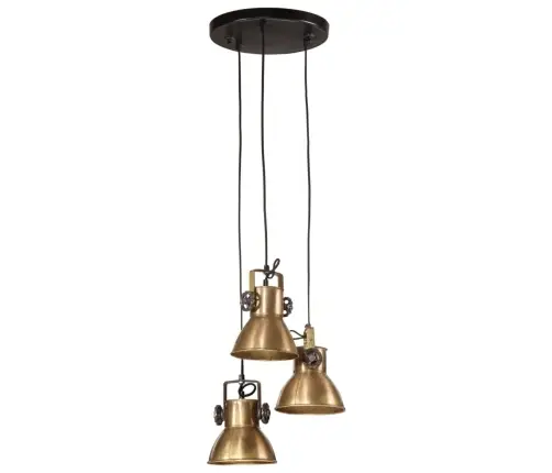Griestu Lampa 25 W, Antīka Misiņa Krāsa, 30X30X100 Cm, E27 Vidaxl