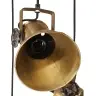 Griestu Lampa 25 W, Antīka Misiņa Krāsa, 30X30X100 Cm, E27 Vidaxl