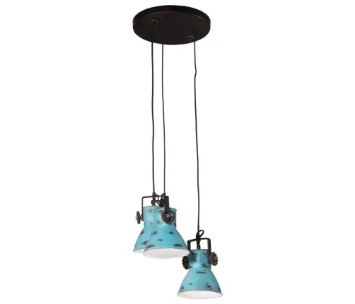 Griestu Lampa 25 W, Bružāti Zila, 30X30X100 Cm, E27 Vidaxl