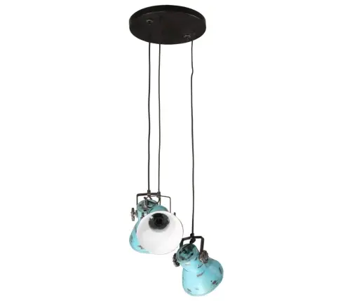 Griestu Lampa 25 W, Bružāti Zila, 30X30X100 Cm, E27 Vidaxl