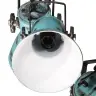 Griestu Lampa 25 W, Bružāti Zila, 30X30X100 Cm, E27 Vidaxl