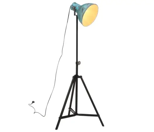 Põrandalamp, 25 W, Kulunud Sinine, 61X61X90/150 cm E27