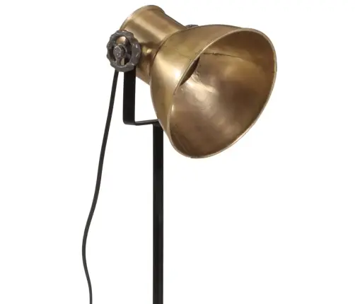 Grīdas Lampa, 25 W, Antīka Misiņa Krāsa, 35X35X65/95 Cm, E27 Vidaxl