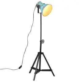 Grīdas Lampa, 25 W, Bružāti Zila, 35X35X65/95 Cm E27 Vidaxl
