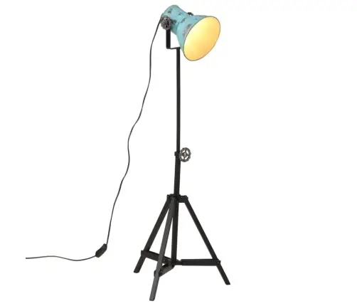 Grīdas Lampa, 25 W, Bružāti Zila, 35X35X65/95 Cm E27 Vidaxl