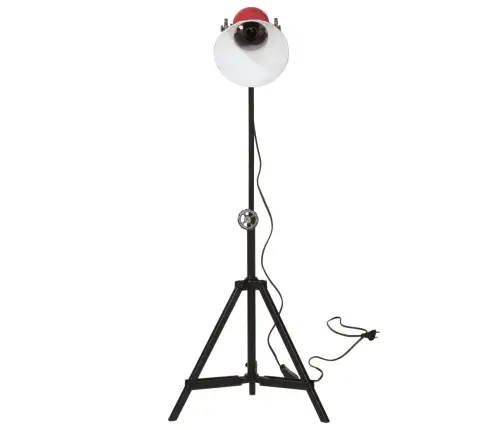 Grīdas Lampa, 25 W, Bružāti Sarkana, 35X35X65/95 Cm E27 Vidaxl