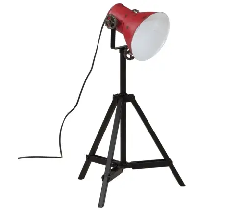 Grīdas Lampa, 25 W, Bružāti Sarkana, 35X35X65/95 Cm E27 Vidaxl