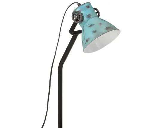 Galda Lampa, 25 W, Bružāti Zila, 17X17X60 Cm, E27 Vidaxl