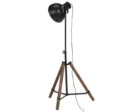 Põrandalamp, 25 W, Must, 75 X 75 X 90-150 cm E27