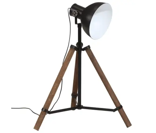 Põrandalamp, 25 W, Must, 75 X 75 X 90-150 cm E27