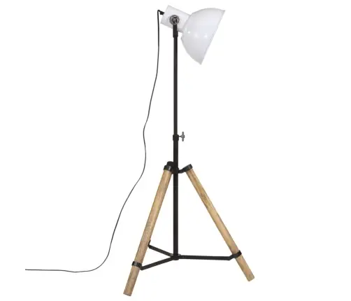Grīdas Lampa, 25 W, Balta, 75X75X90-150 Cm, E27 Vidaxl