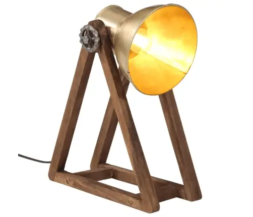 Laualamp, 25 W, Antiik, Messing, 30 X 17 X 40 cm E27