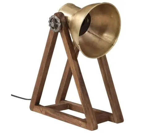 Laualamp, 25 W, Antiik, Messing, 30 X 17 X 40 cm E27