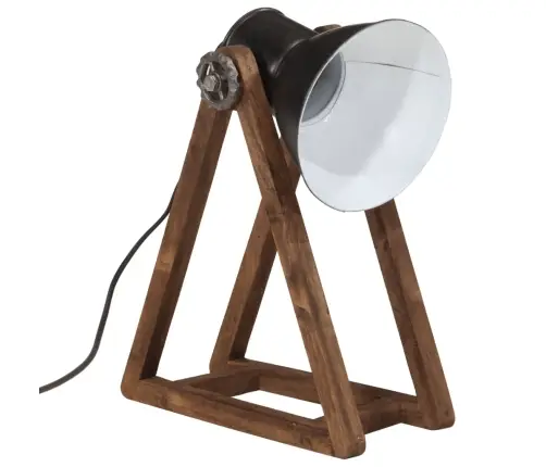 Galda Lampa, 25 W, Melna, 30X17X40 Cm, E27 Vidaxl