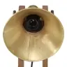 Galda Lampa, 25 W, Antīka Misiņa Krāsa, 23X13X52 Cm, E27 Vidaxl